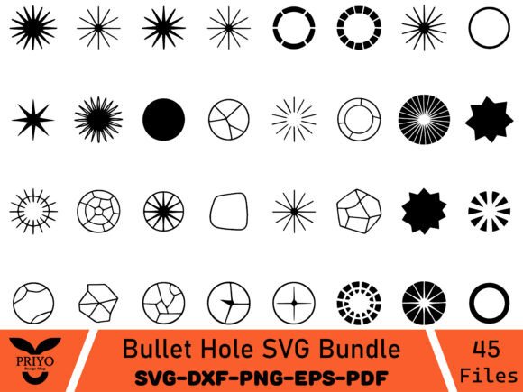 Bullet Hole SVG Bundle Review