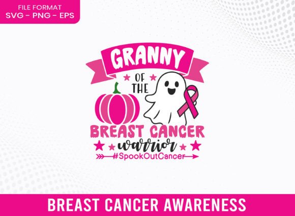 Granny of Breast Cancer Awareness SVG