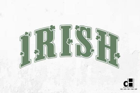 St.Patrick’s Day Retro Irish SVG PNG