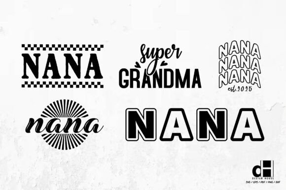 Super Grandma SVG- Super SVG-Nana SVG