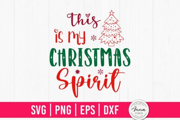 This is My Christmas Spirit SVG