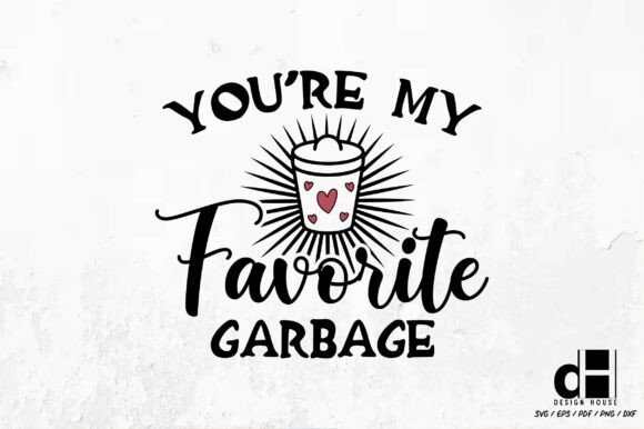 Valentine Garbage SVG PNG Review